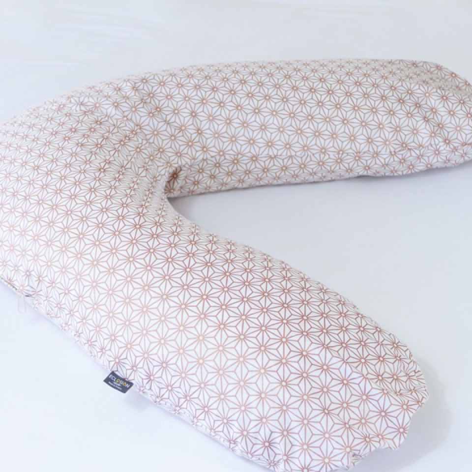 Pregnancy pillow case- one size, copper color 